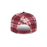 Florida State New Era 950 Plaid Statement Flat Bill Snapback Cap